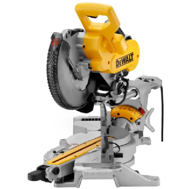 DeWalt DWS727 XPS Double Bevel Slide Mitre Saw 250mm 240V 1675W