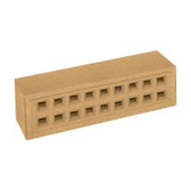Red Bank Square Hole Airbrick 215 x 65 x 50mm Buff