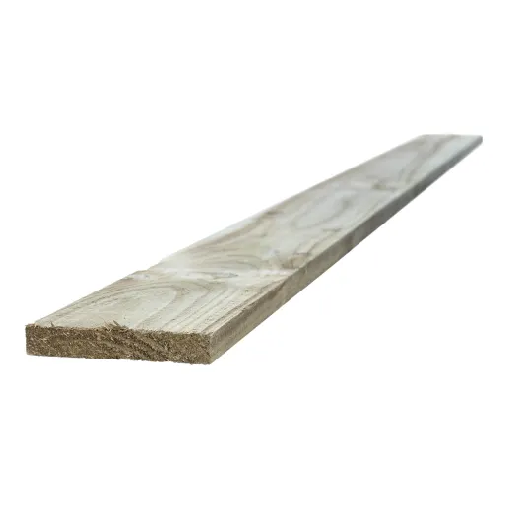Sawn Carcassing Treated Green 19 x 150 x 1800mm