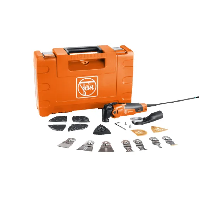 Fein MM500 Plus TOP Oscillating Multi Tool Set 230V 350W 30pc