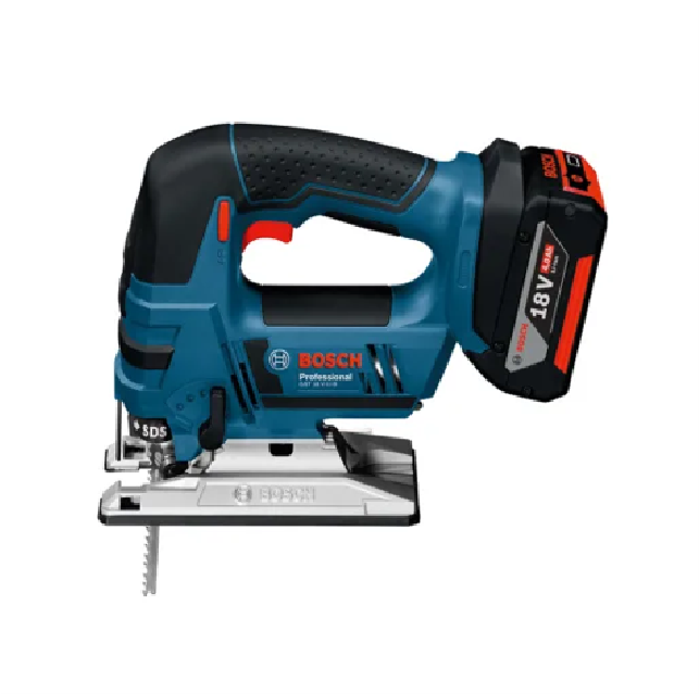 Bosch GST18VLIB Professional Bow Handle Jigsaw 18V 2x4.0Ah Li-Ion