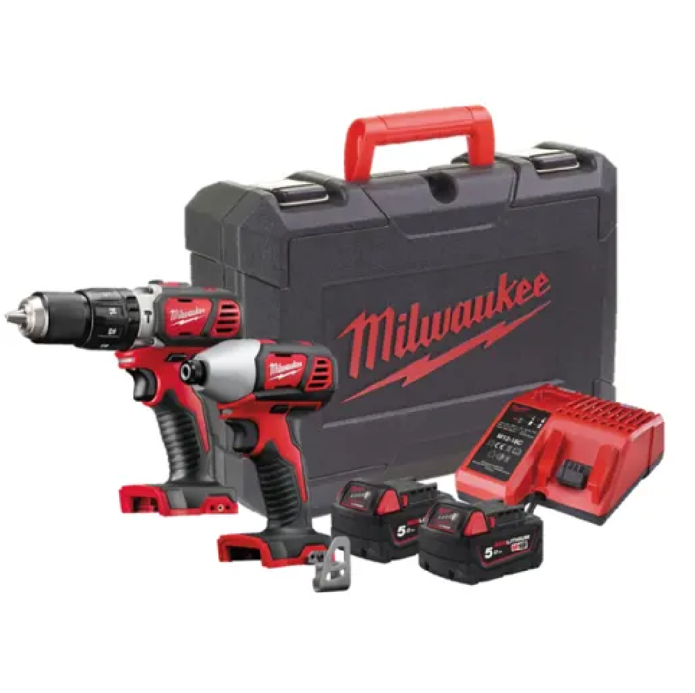 Milwaukee M18 Twin Pack with 2 x 5.0Ah 18V